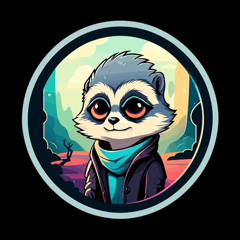Dessin de suricate