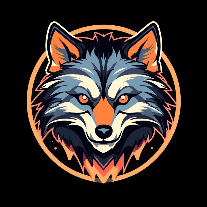 Werwolf Halloween Illustration