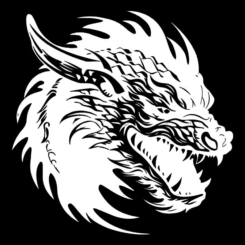 Fantasy Dragon Anime Dragon Head Reptile mythique