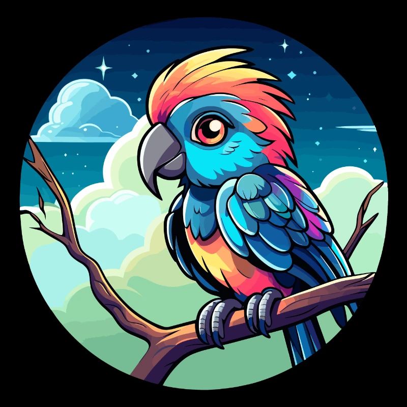 Parrot Bird Illustration