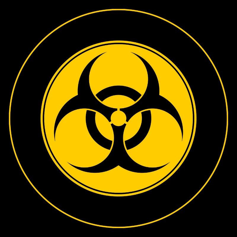 Mod Biohazard sign