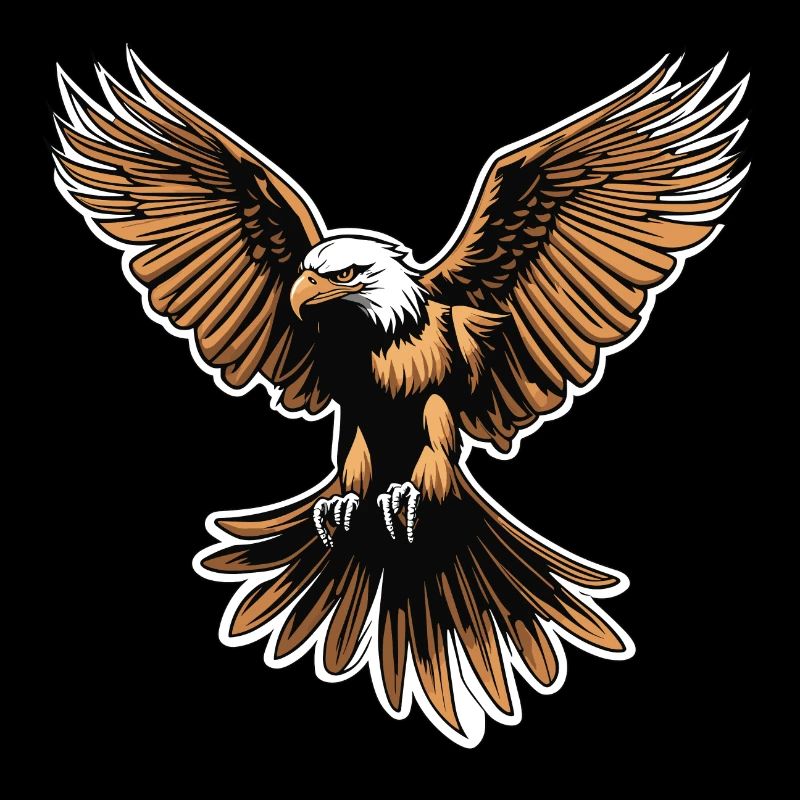 Illustration de l’aigle