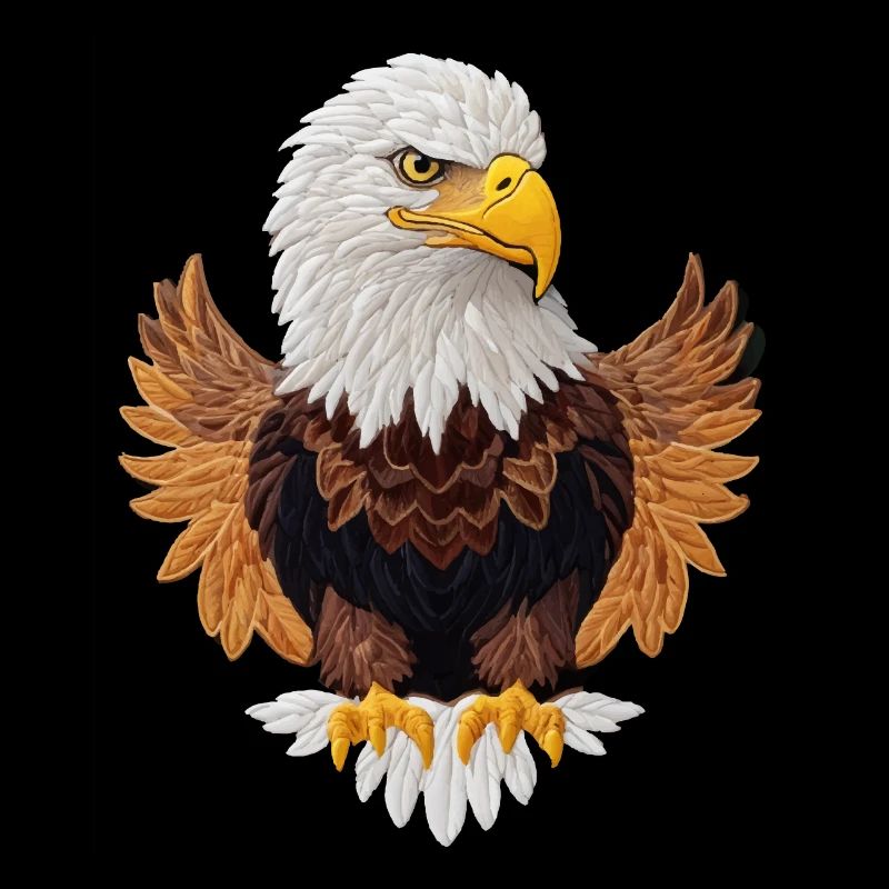 Beautiful bald eagle