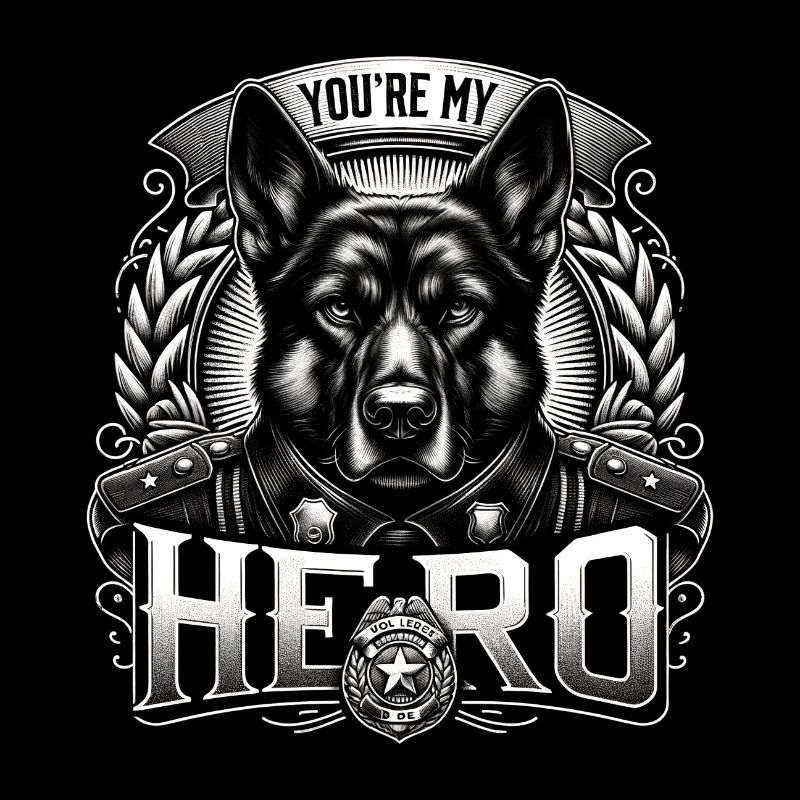 Hund Polizei Partner