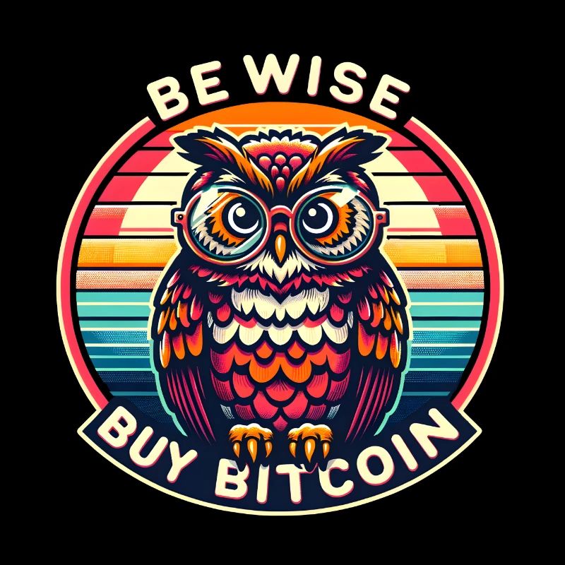 Cryptocurrency Wisdom: Be Wise - Buy Bitcoin Owl
