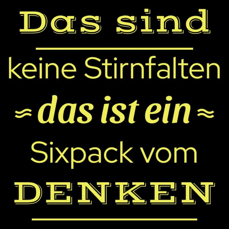 Dictons drôles - Front Wrinkle Sixpack