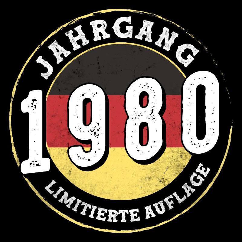Jahrgangs 1980 Limitierte Auflage 44 ans