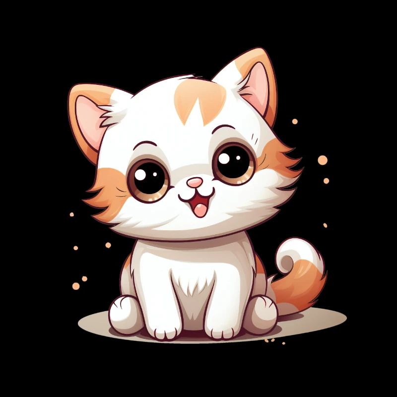 Cat Logo Cute Cat