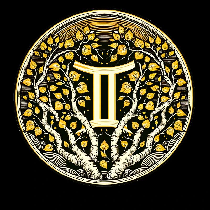 Symbole du zodiaque Gémeaux Anniversaire