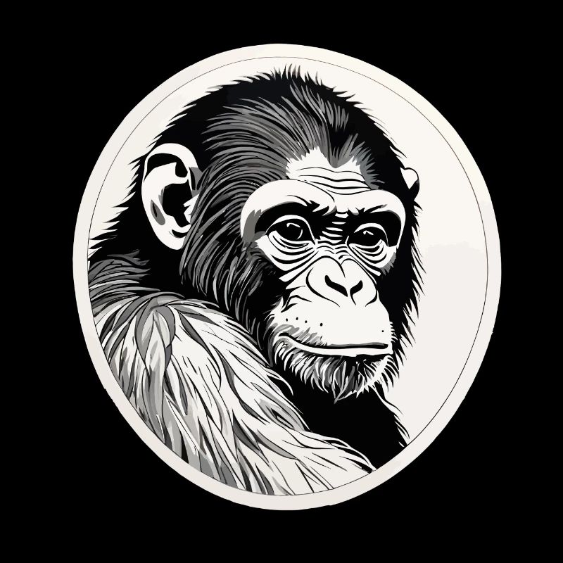 Aquarelles de singe