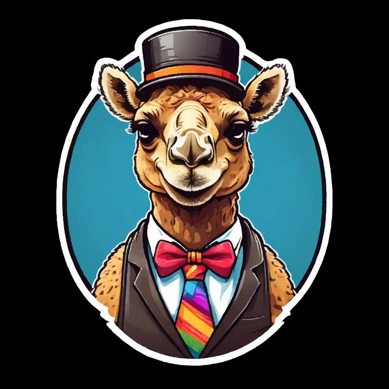 Funny Comic Camel