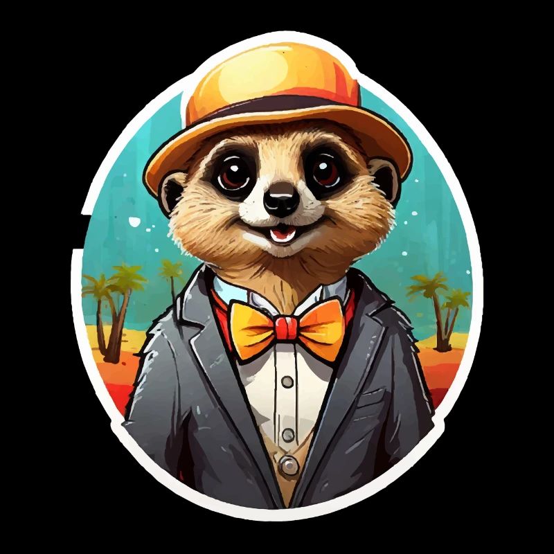 Drôle Bande Dessinée Suricate