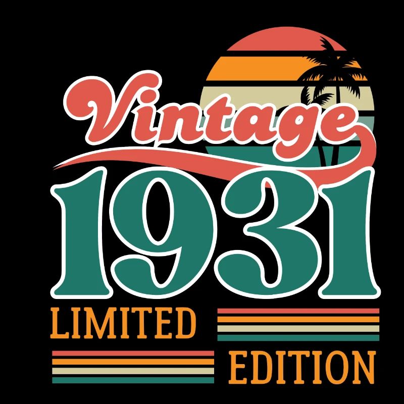 Vintage 1931 édition limitée