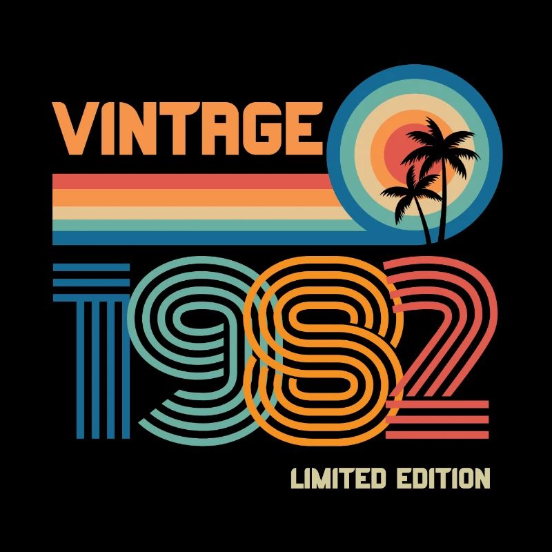 Vintage 1982 limitierte Auflage