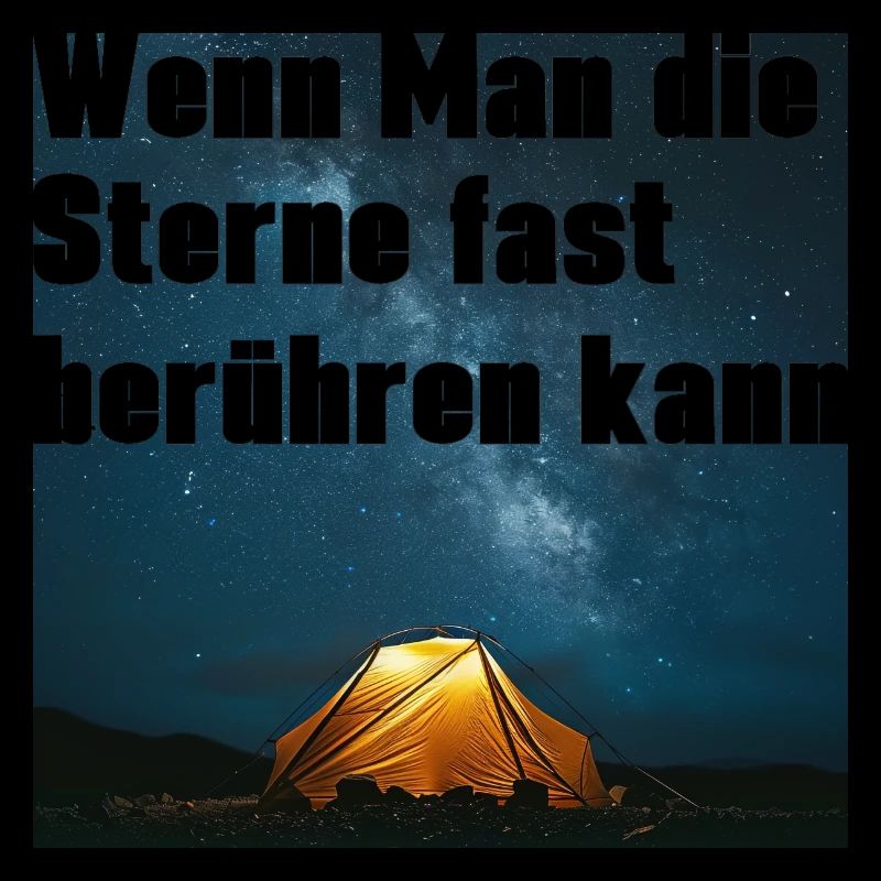 Camping unter den Sternen