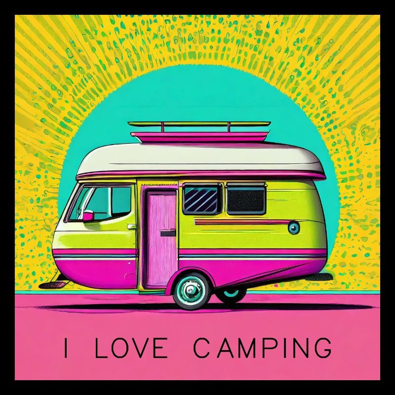 Ich liebe Camping