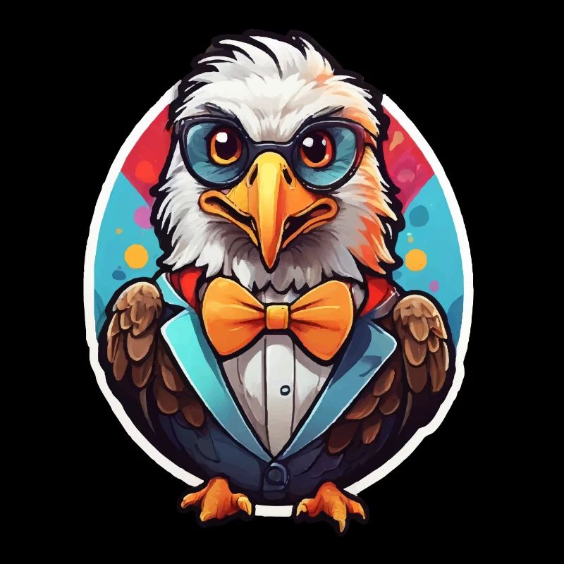 Lustiger Adler Comic