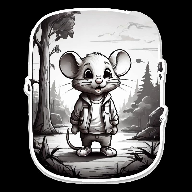 Souris Mignon Enfants Dessin Bande Dessinée