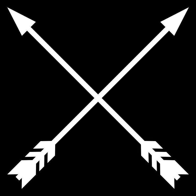 Crossed Arrows Vector