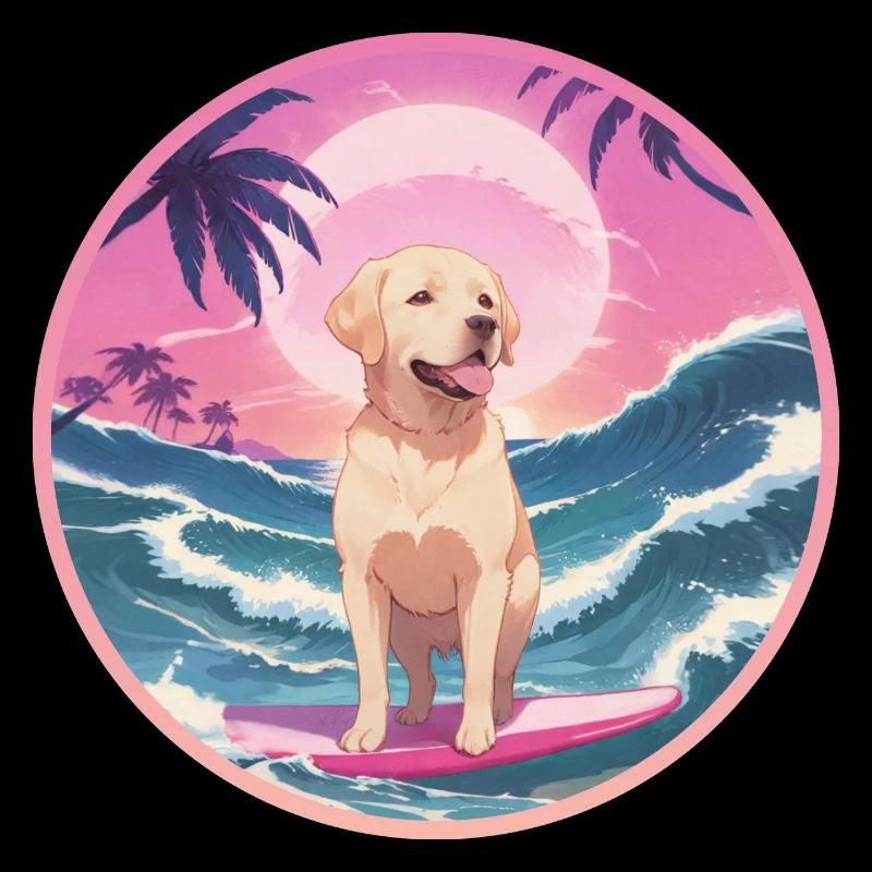 Surfeur de Labrador Retriever 🐾 2