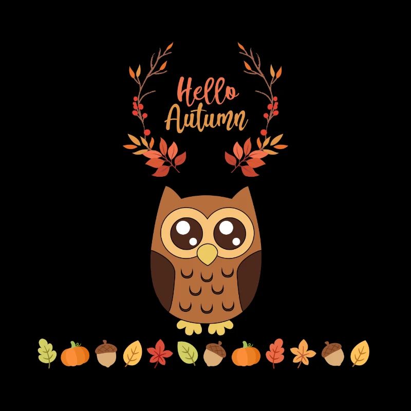 Herbst Eule