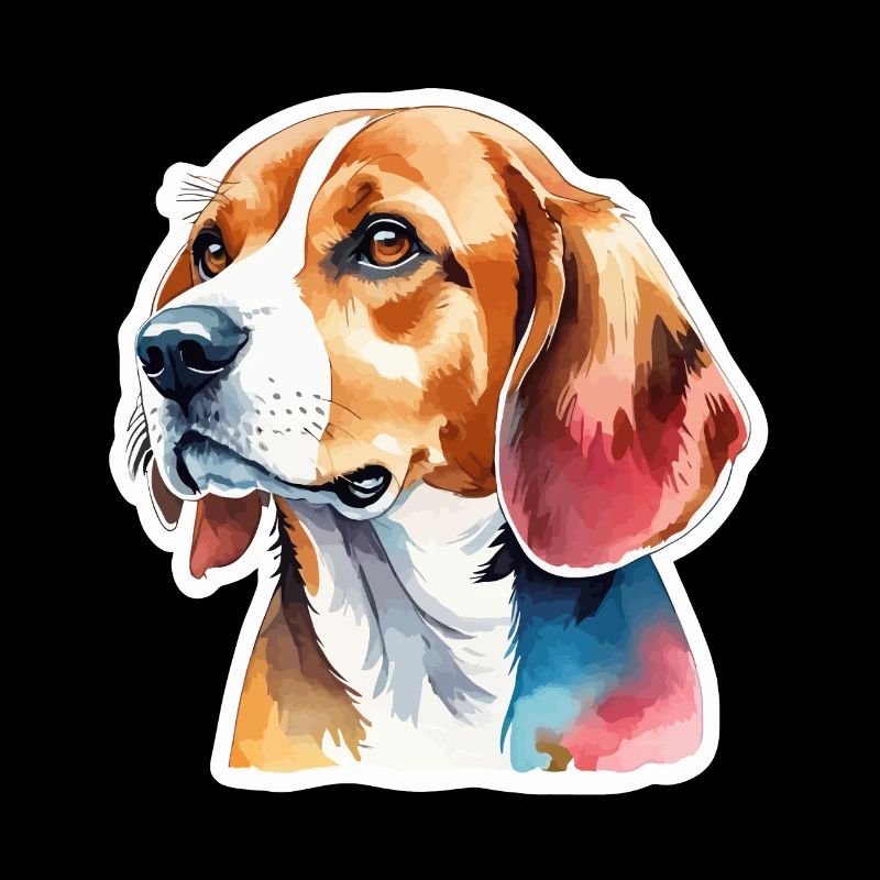 Beagle Watercolors