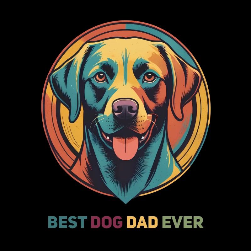 Vintage Hund bester Hundebesitzer