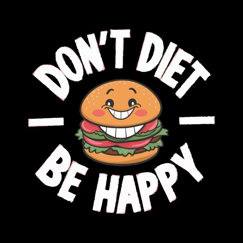 Don't Diet Be Happy: Hamburger