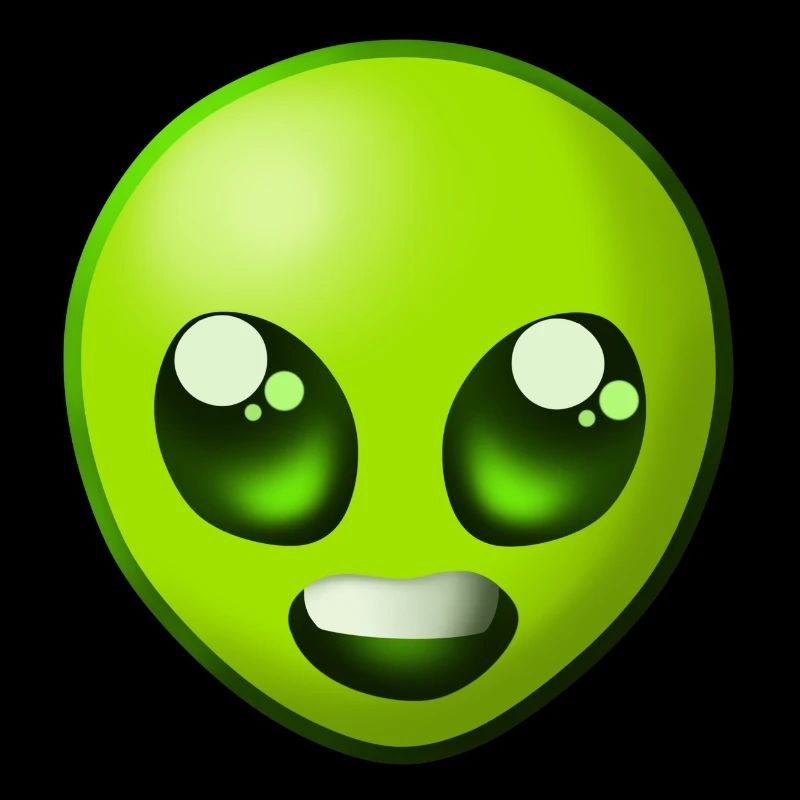 Alien Love Liebe Aliens Invader Außerirdisch smile