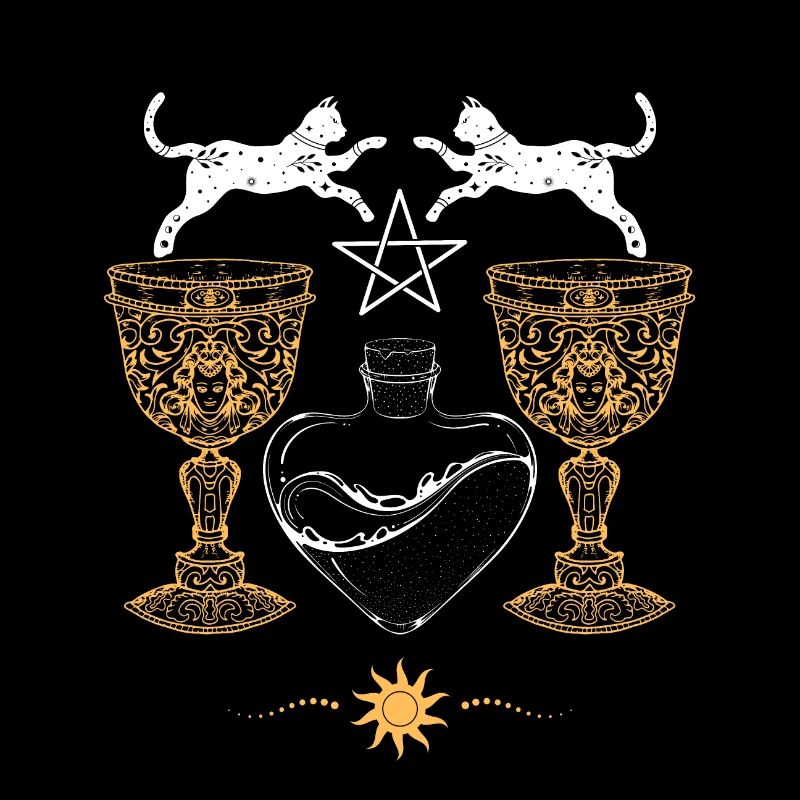 Magic cats and goblets