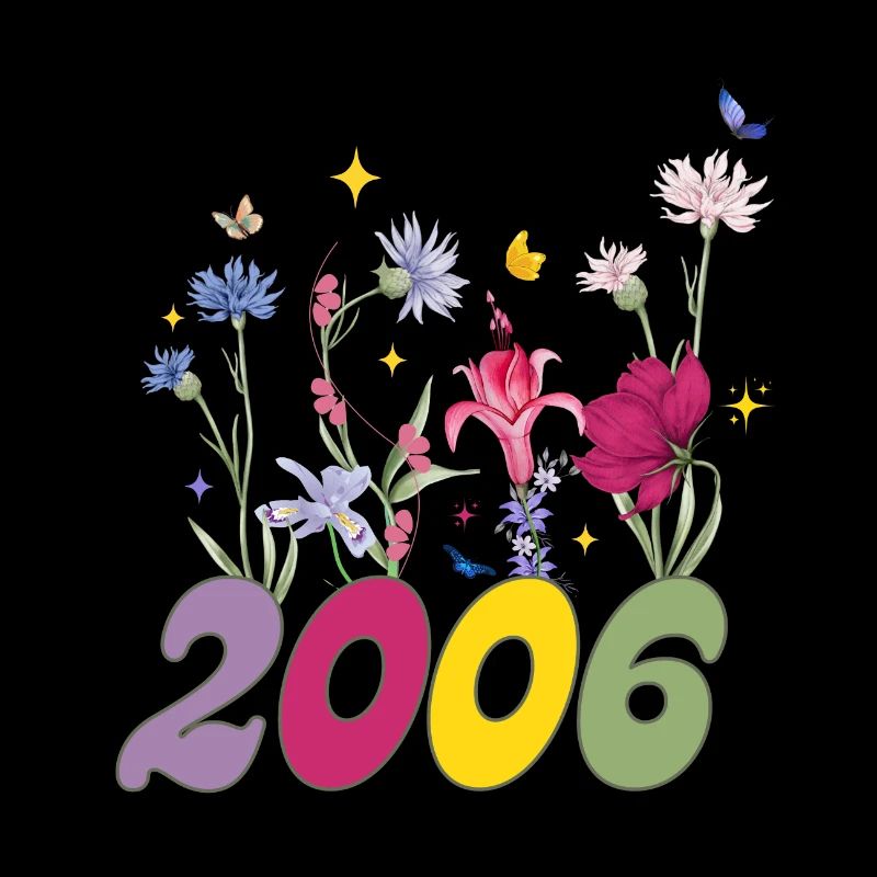 Année de naissance 2006 fleurs sauvages