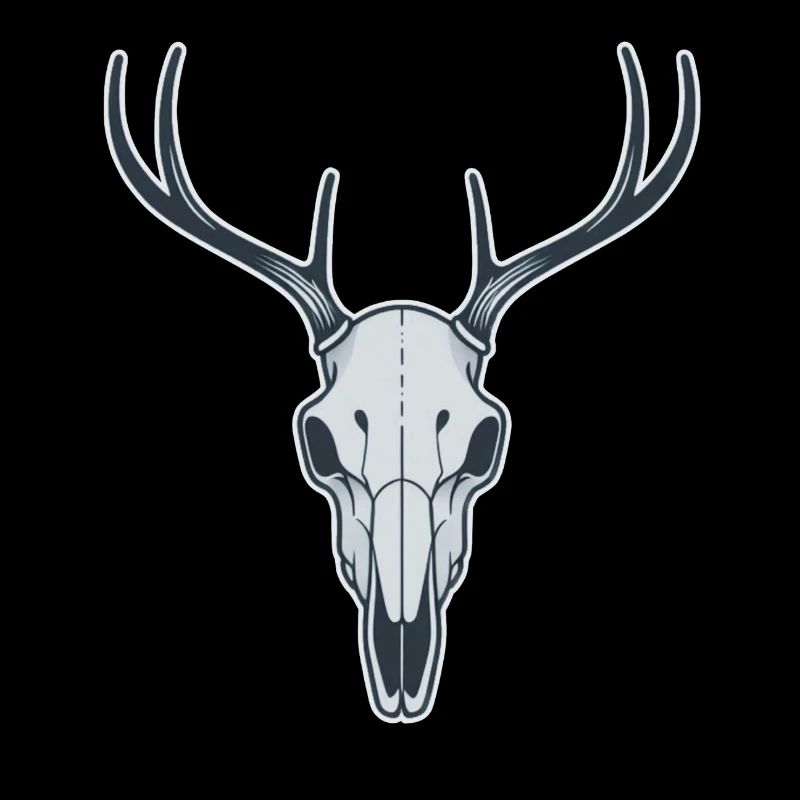 Crâne de cerf