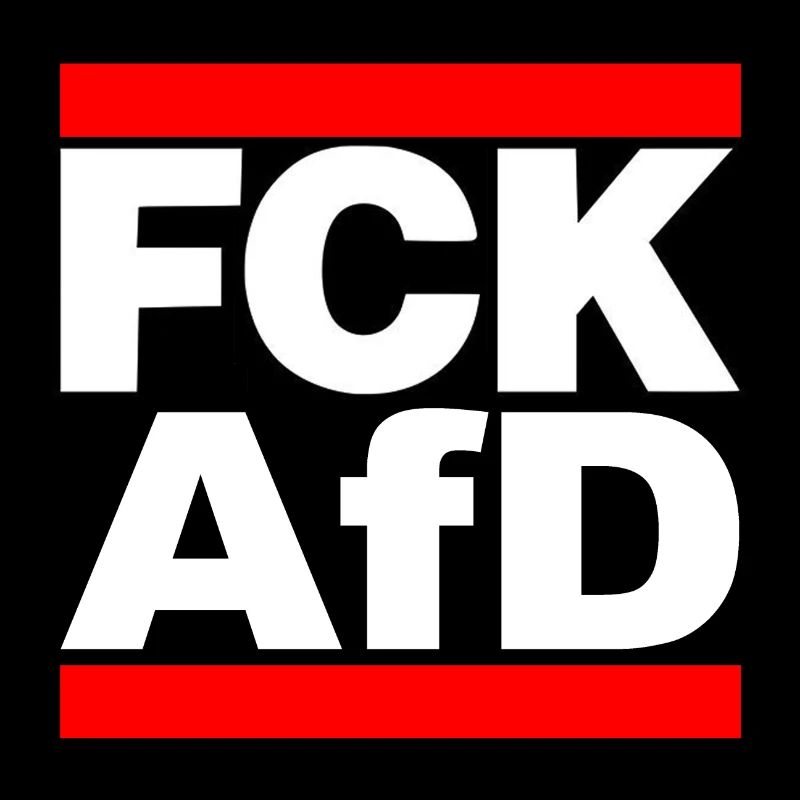 FCK AfD! red