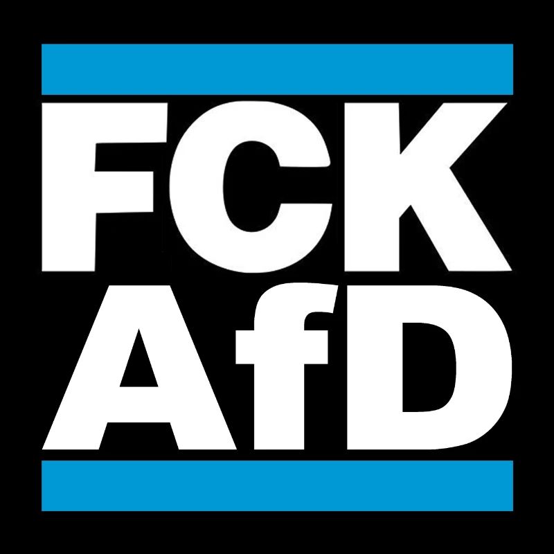 FCK AfD blue
