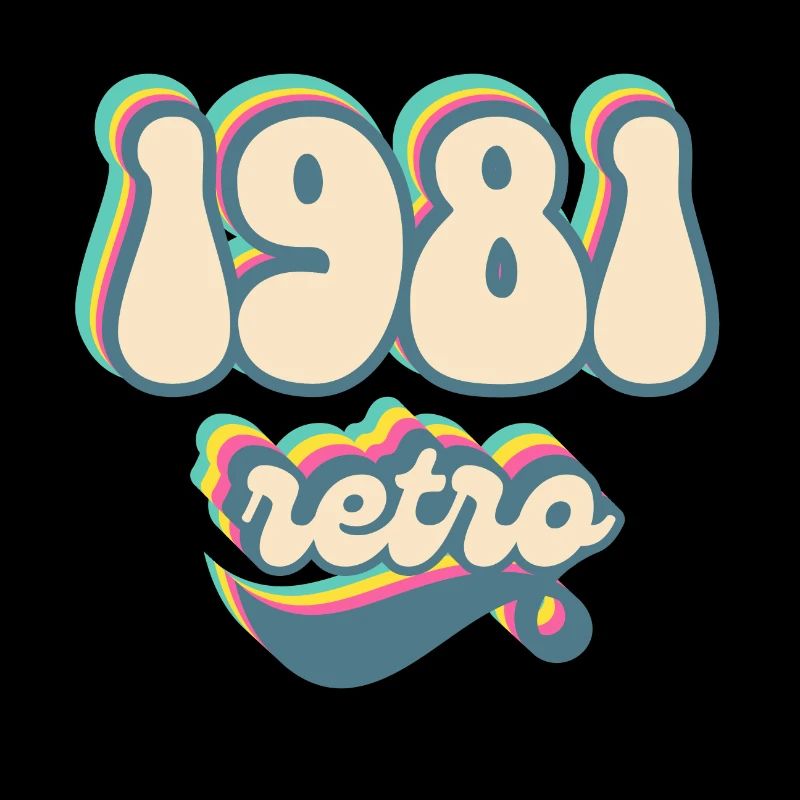 1981 retro idée cadeau