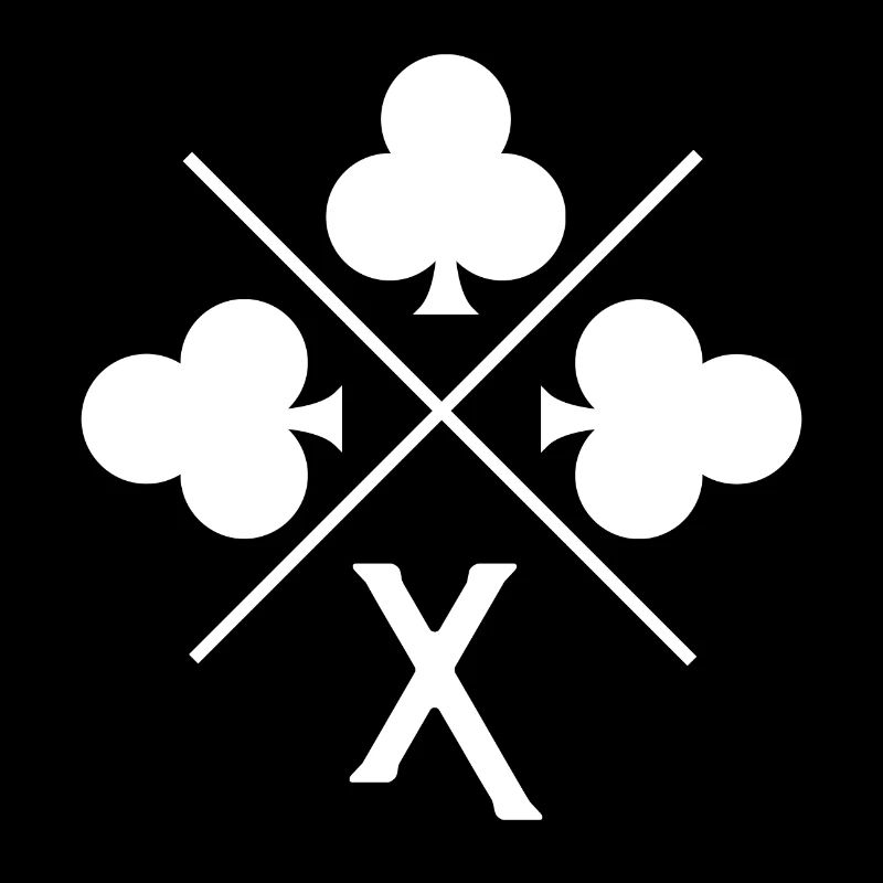 Glücksbuchstabe x Klee