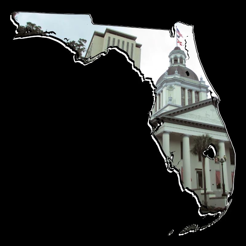 Florida State Capitol in Florida Map