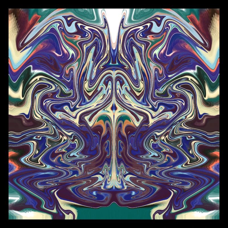 Abstrakte mit ein Stier Muster