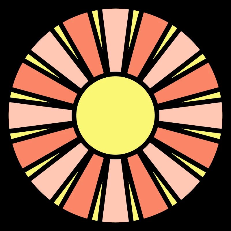 Bright Sun Rays Summer Glow Light Warmth