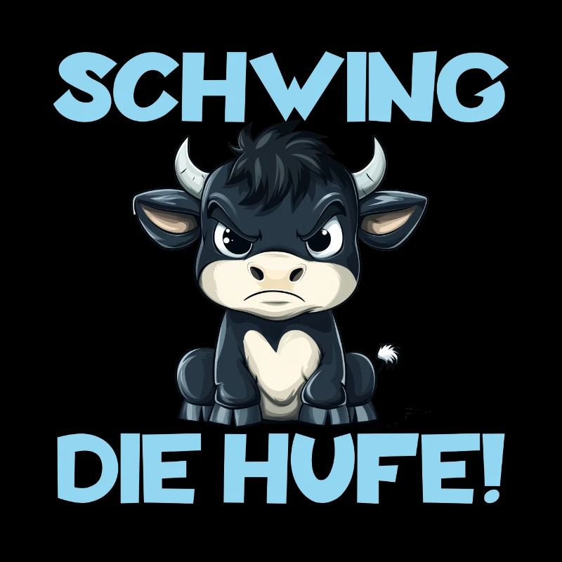 Lustige Tier Geschenkidee mit witzigem Spruch