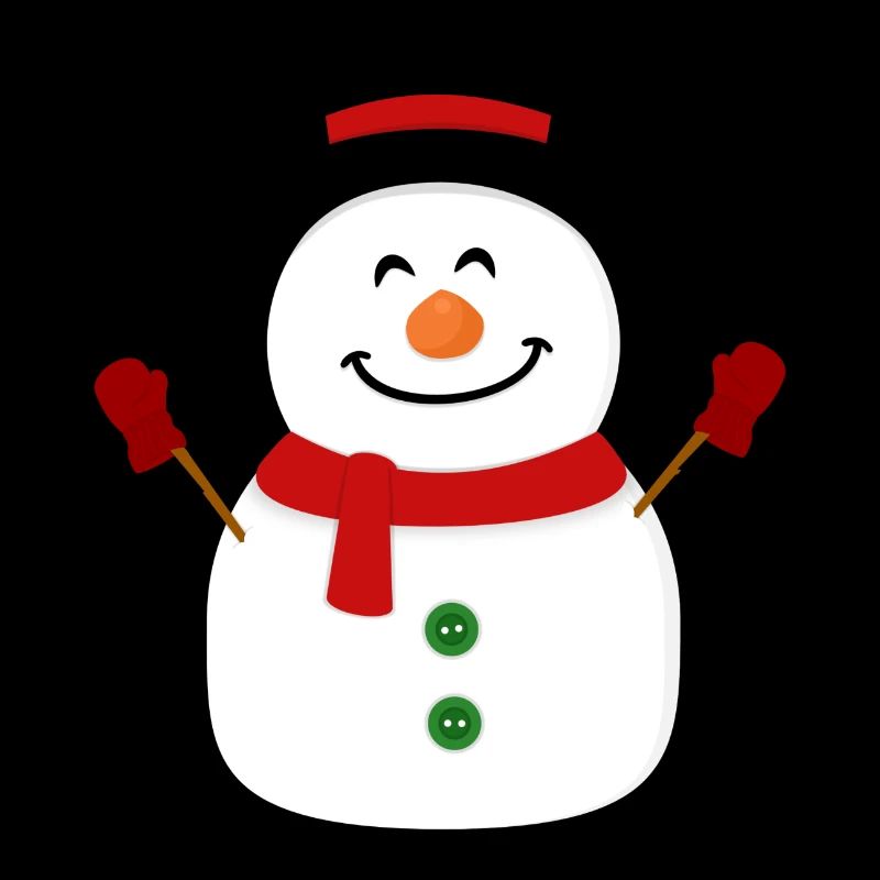 Happy snowman