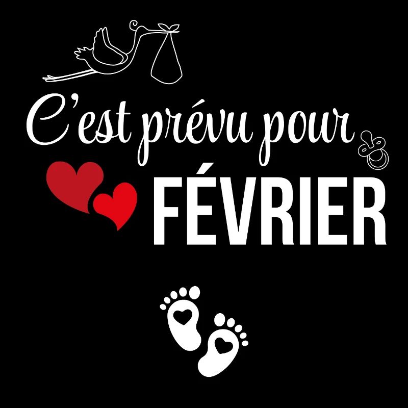 C’est prévu pour février - annonce de grossesse