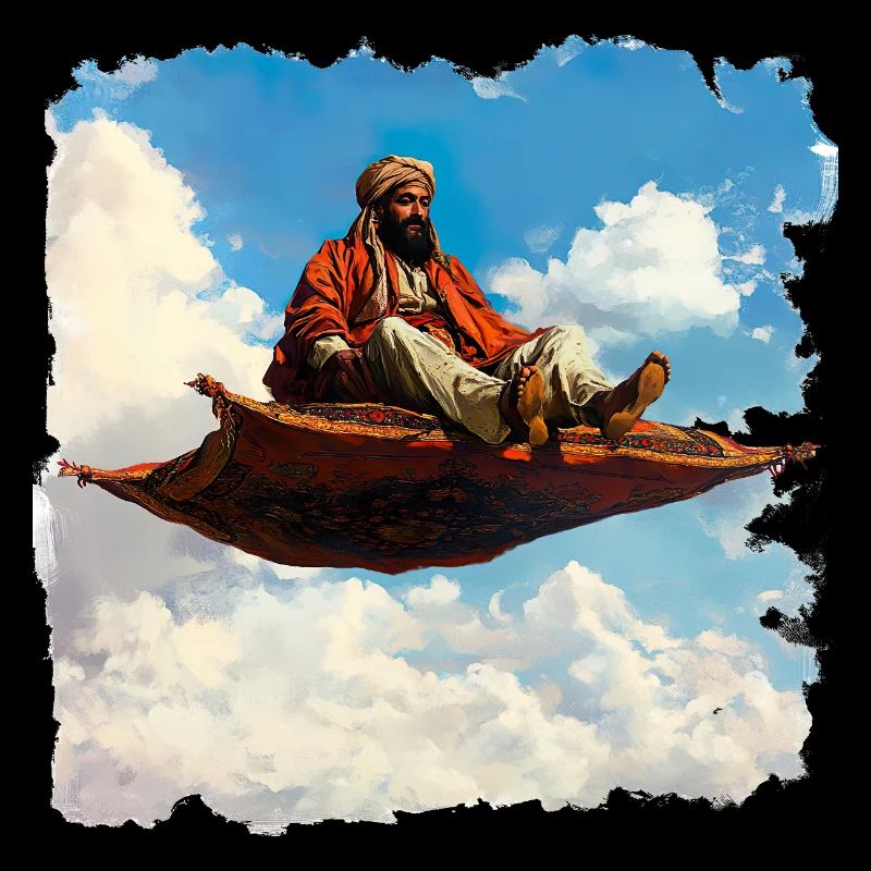 Le tapis volant est un symbole de liberté