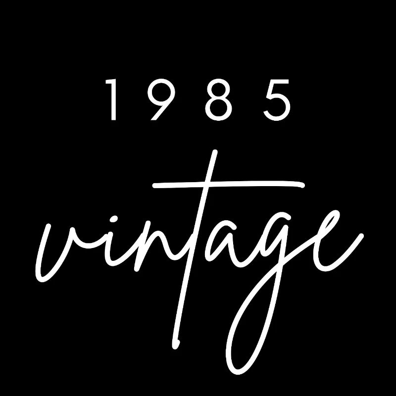 Anniversaire 1985 vintage