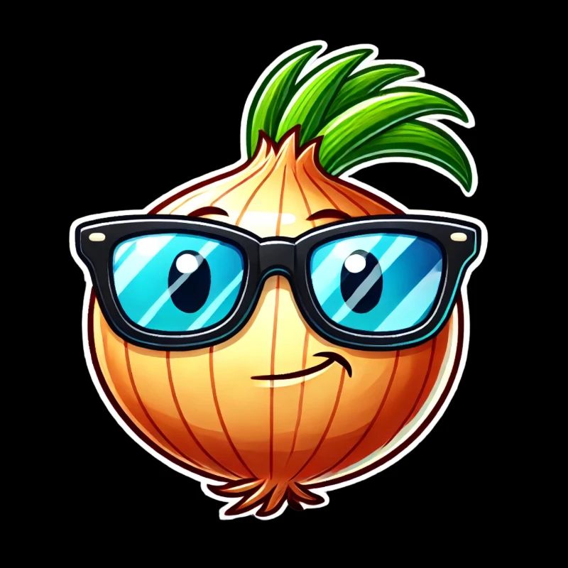 Cool onion – stylish vegetable design