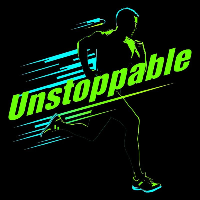 Laufdesign - "Unstoppable"