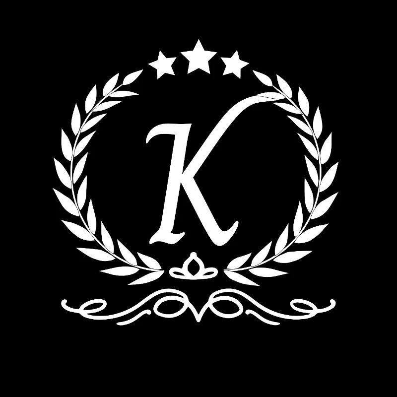 Lettre k couronne