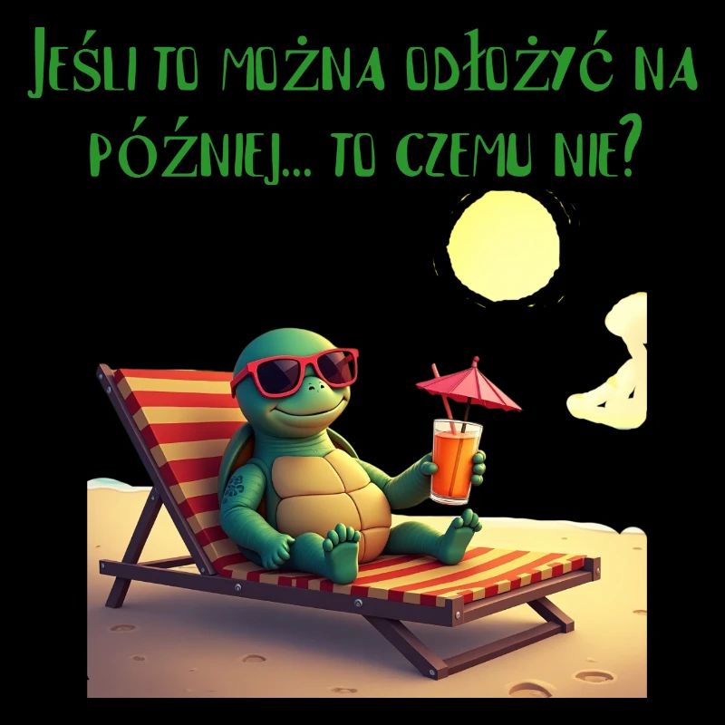 laid-back turtle