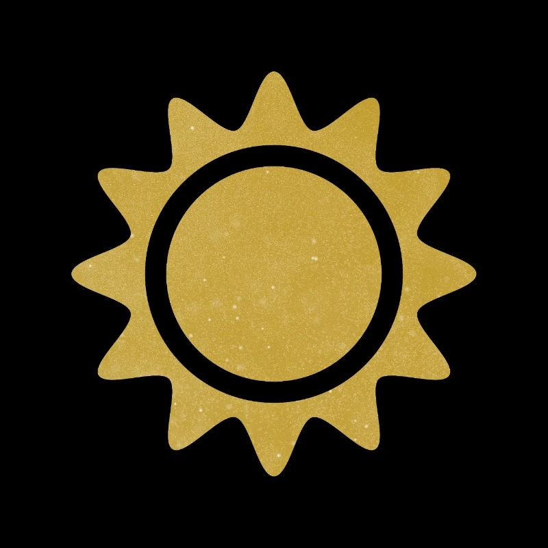 Bright Sun: Minimalist Solar Graphics