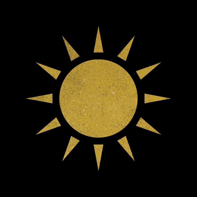 Bright Sun: Minimalist Solar Graphics